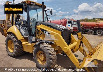 Retro Escavadeira Caterpillar 416E
