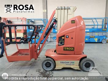 Plataforma Aérea (Elevatória) JLG Toucan 26E
