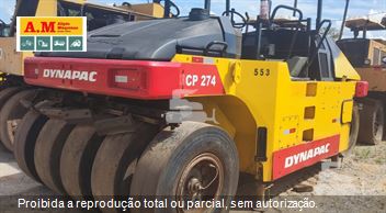 Rolo Compactador Dynapac CP274