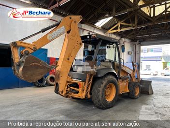 Retro Escavadeira Case 580N