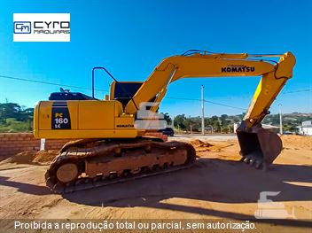 Escavadeira Komatsu PC160