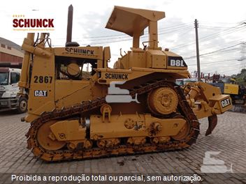 Trator de Esteira Caterpillar D8L