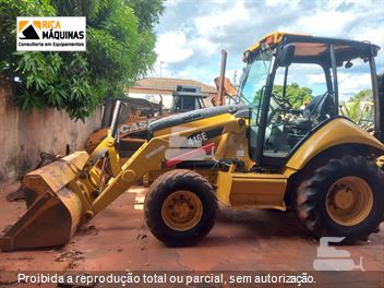 Retro Escavadeira Caterpillar 416E