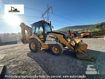 Retro Escavadeira Caterpillar 416E
