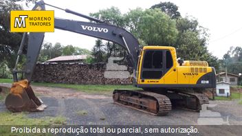Escavadeira Volvo EC210B