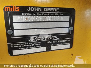 Pá Carregadeira John Deere 544K