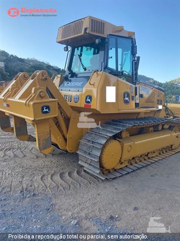Trator de Esteira John Deere 750J