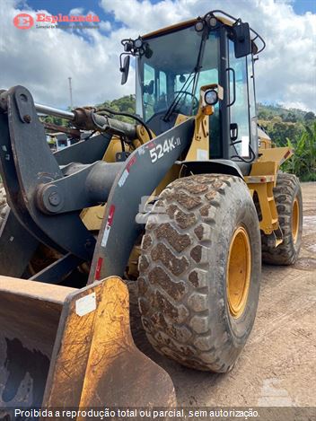 Pá Carregadeira John Deere 524K