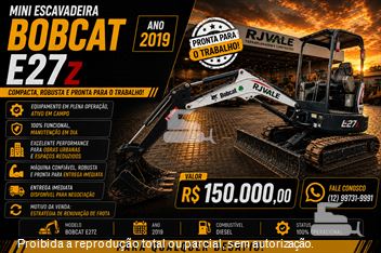 Mini-Escavadeira Bobcat E27z