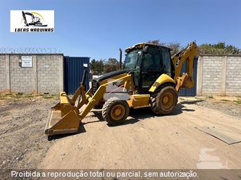 Retro Escavadeira Caterpillar 416E