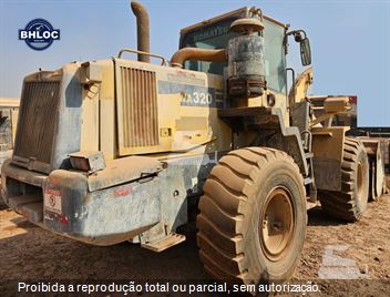 Pá Carregadeira Komatsu WA320