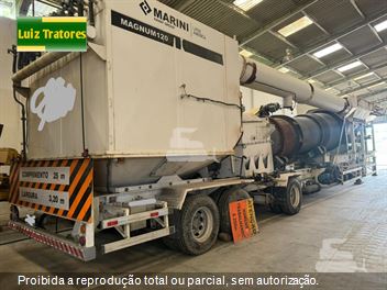 Usina de Asfalto Terex MAGNUM 120