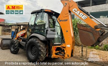 Retro Escavadeira Case 580N