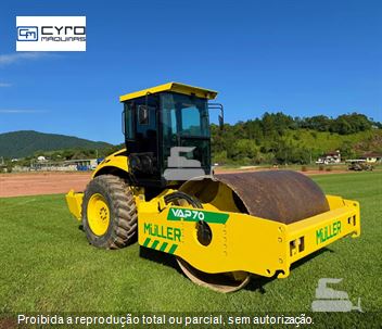 Rolo Compactador Muller VAP70