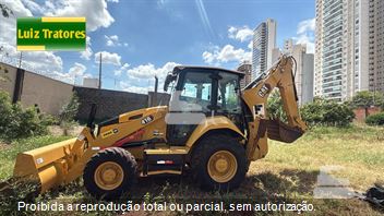 Retro Escavadeira Caterpillar 416