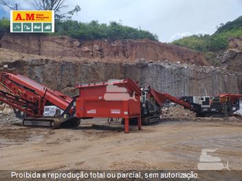 conjunto de britagem
