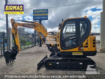 Mini-Escavadeira Yuchai YC60