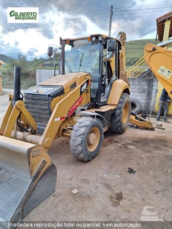 Retro Escavadeira Caterpillar 416F2
