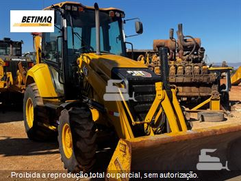 Retro Escavadeira Caterpillar 416