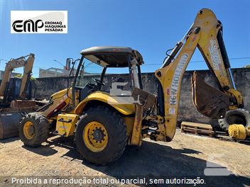 Retro Escavadeira New Holland B90B