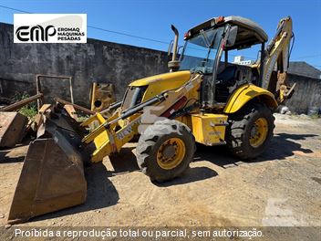 Retro Escavadeira New Holland B90B