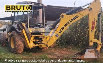 Retro Escavadeira New Holland B95B
