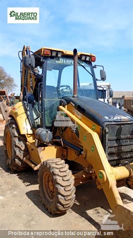 Retro Escavadeira Caterpillar 416E