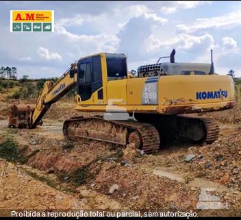 Escavadeira Komatsu PC350
