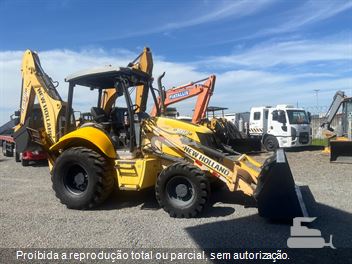 Retro Escavadeira New Holland B90B