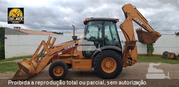 Retro Escavadeira Case 580M