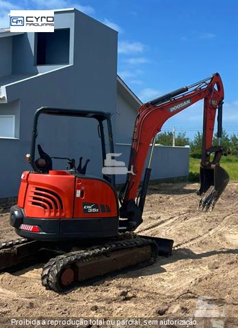 Mini-Escavadeira Doosan DX35Z