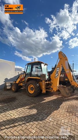 Retro Escavadeira JCB 3CX