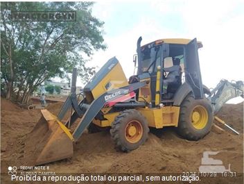 Retro Escavadeira John Deere 310L