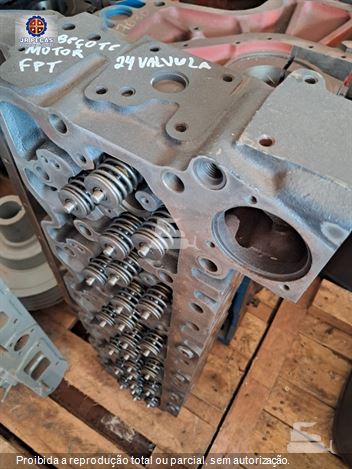 Cabeçote Motor FPT 24v 6C Eletrônico