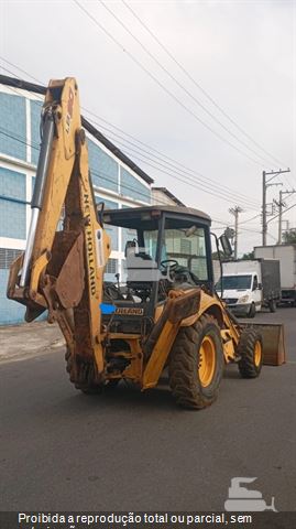 Retro Escavadeira New Holland LB90