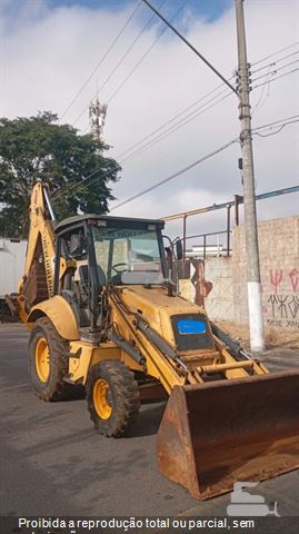 Retro Escavadeira New Holland LB90