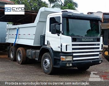 Caminhão Scania P-124 CB 420 6x4 NZ 2p (diesel)