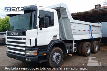 Caminhão Scania P-124 CB 420 6x4 NZ 2p (diesel)