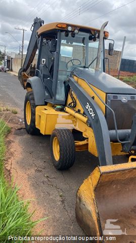 Retro Escavadeira John Deere 310K