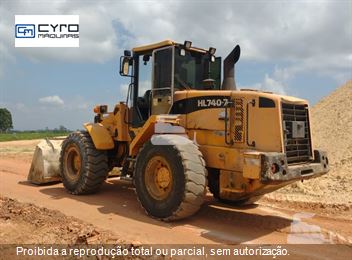 Pá Carregadeira Hyundai HL740-7