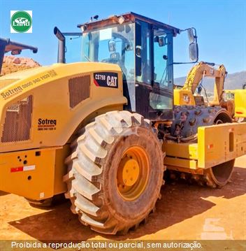 Rolo Compactador Caterpillar CS-79