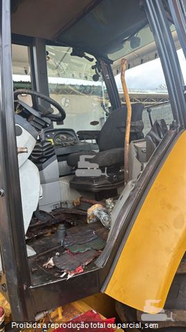 Retro Escavadeira Caterpillar 416E
