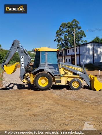 Retro Escavadeira John Deere 310K