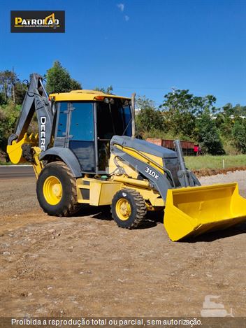 Retro Escavadeira John Deere 310K