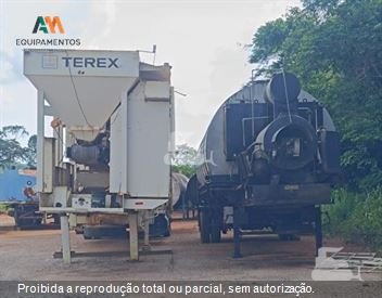 Usina de Asfalto Terex Magnum 80