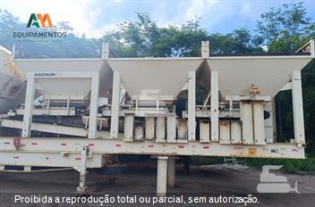 Usina de Asfalto Terex Magnum 80