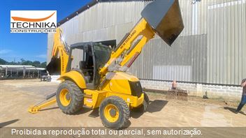 Retro Escavadeira New Holland B95B