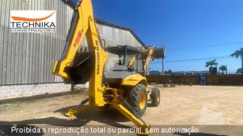 Retro Escavadeira New Holland B95B