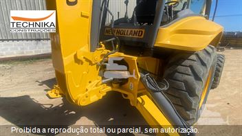 Retro Escavadeira New Holland B95B