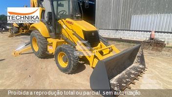 Retro Escavadeira New Holland B95B